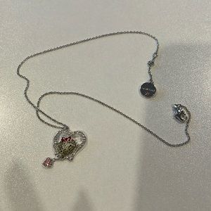 Swarovski hello kitty necklace
